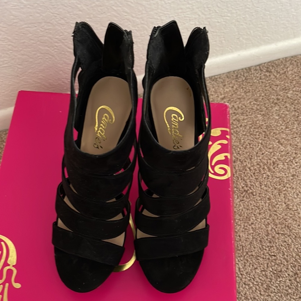 Black stiletto heels - Picture 2 of 5